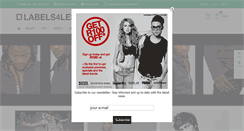 Desktop Screenshot of labels4less.co.za
