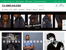 Tablet Screenshot of labels4less.co.za